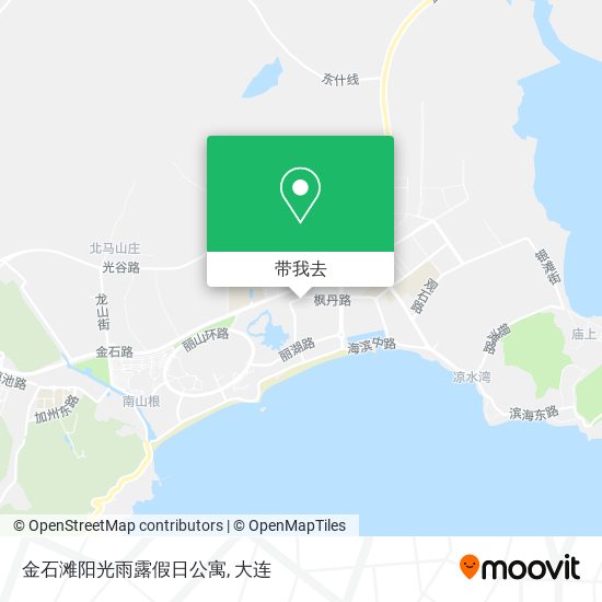 金石滩阳光雨露假日公寓地图