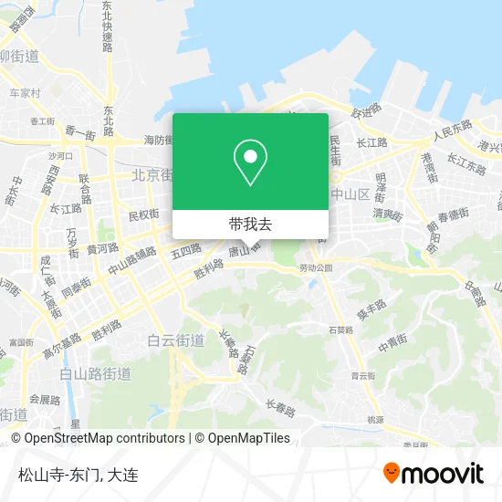松山寺-东门地图
