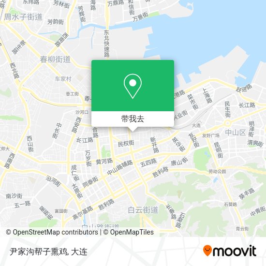 尹家沟帮子熏鸡地图