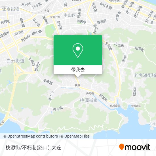 桃源街/不朽巷(路口)地图