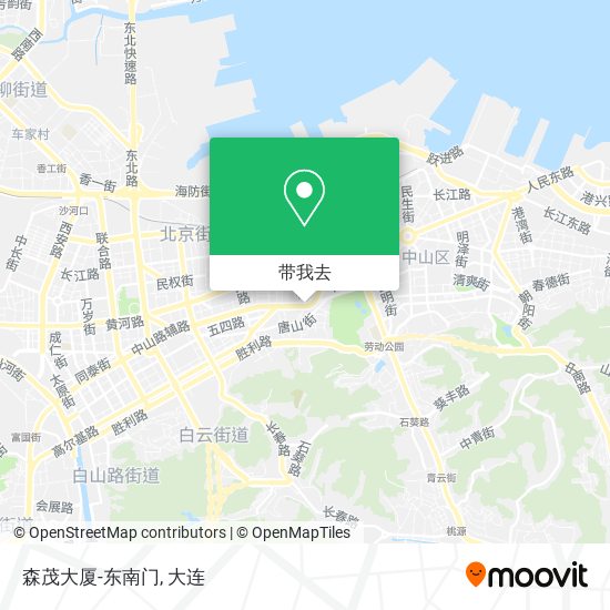 森茂大厦-东南门地图