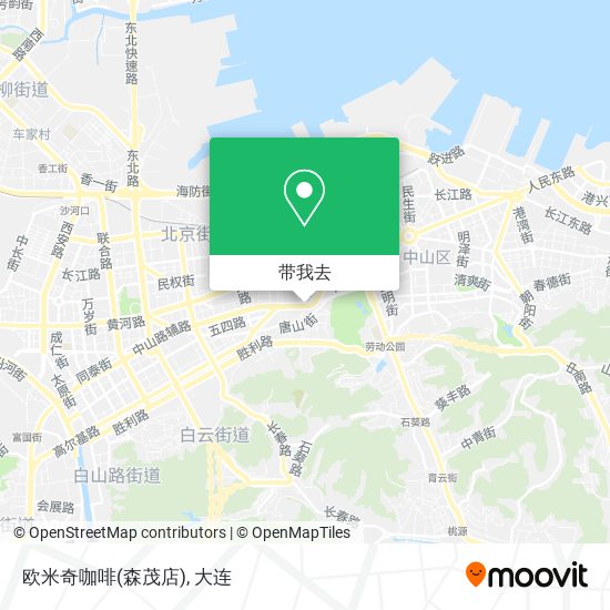 欧米奇咖啡(森茂店)地图