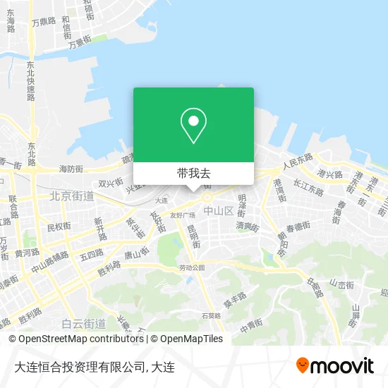 大连恒合投资理有限公司地图