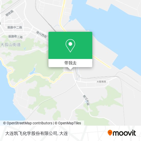 大连凯飞化学股份有限公司地图