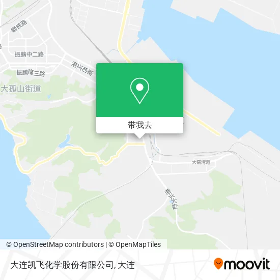 大连凯飞化学股份有限公司地图