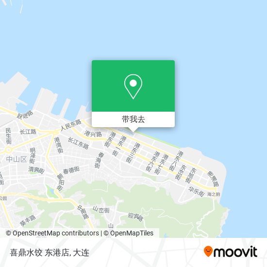 喜鼎水饺 东港店地图