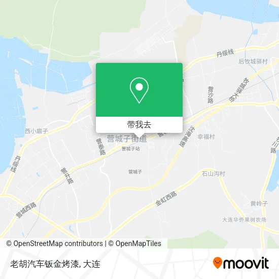 老胡汽车钣金烤漆地图