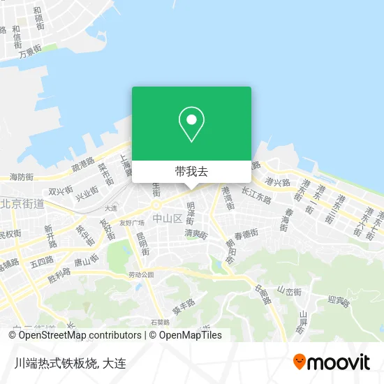 川端热式铁板烧地图