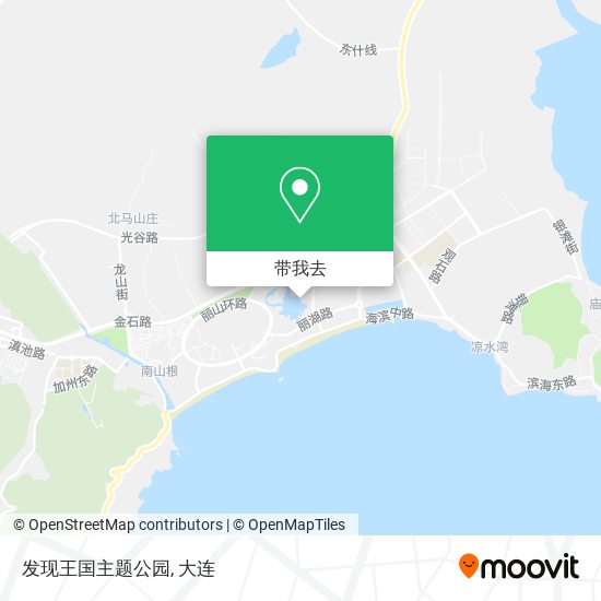 发现王国主题公园地图