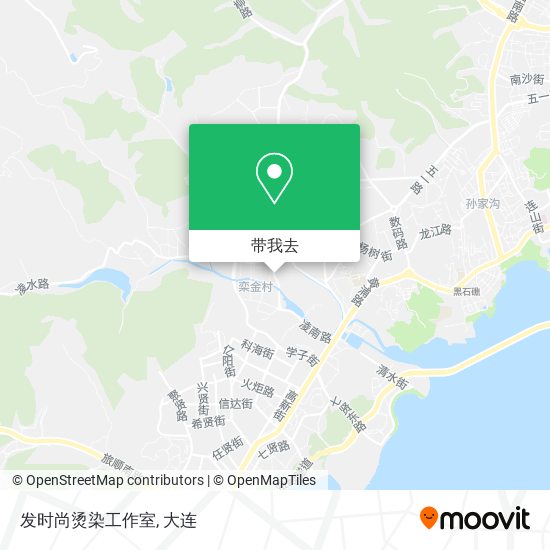 发时尚烫染工作室地图