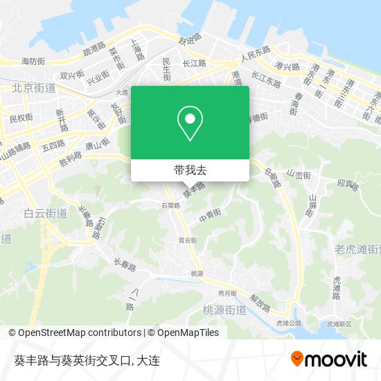 葵丰路与葵英街交叉口地图