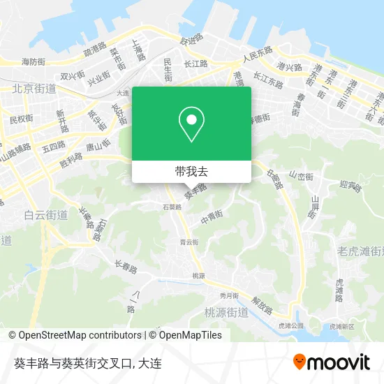 葵丰路与葵英街交叉口地图