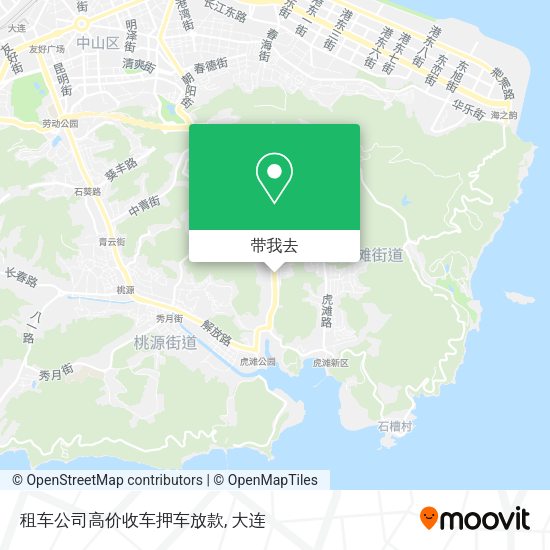 租车公司高价收车押车放款地图