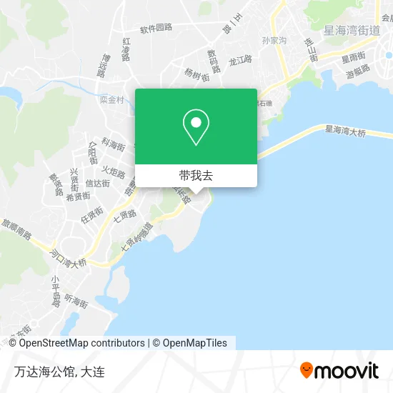 万达海公馆地图
