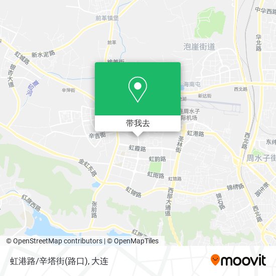 虹港路/辛塔街(路口)地图