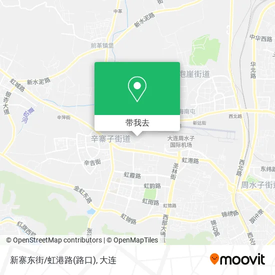 新寨东街/虹港路(路口)地图