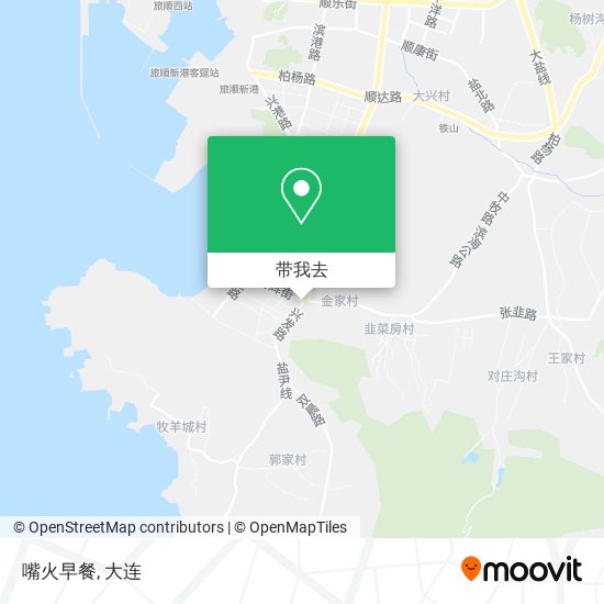 嘴火早餐地图