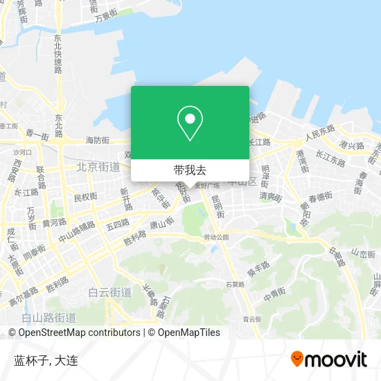 蓝杯子地图