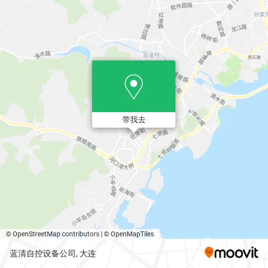 蓝清自控设备公司地图