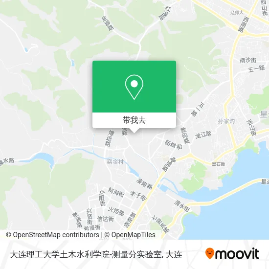 大连理工大学土木水利学院-测量分实验室地图
