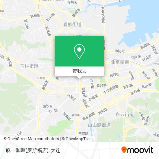 麻一咖喱(罗斯福店)地图