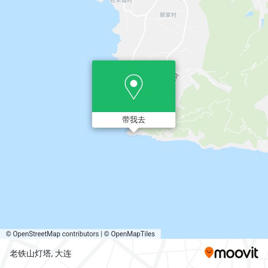 老铁山灯塔地图