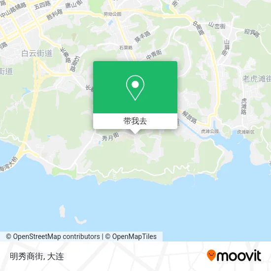 明秀商街地图