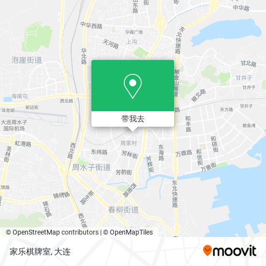 家乐棋牌室地图