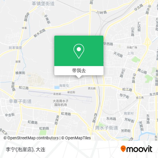 李宁(泡崖店)地图