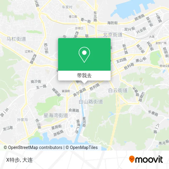 X特步地图