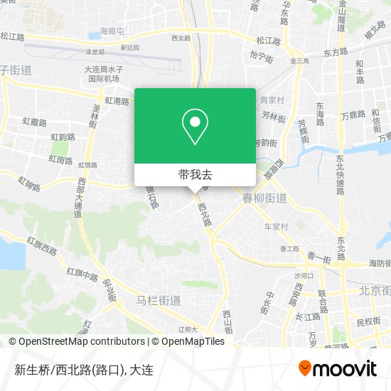 新生桥/西北路(路口)地图