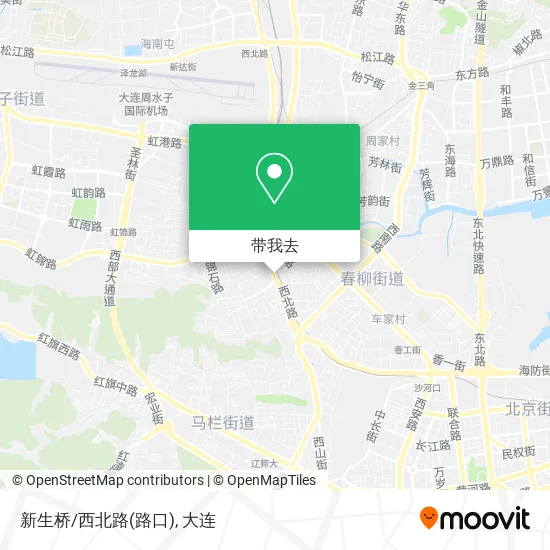 新生桥/西北路(路口)地图