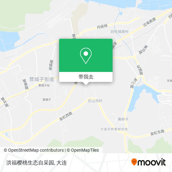 洪福樱桃生态自采园地图