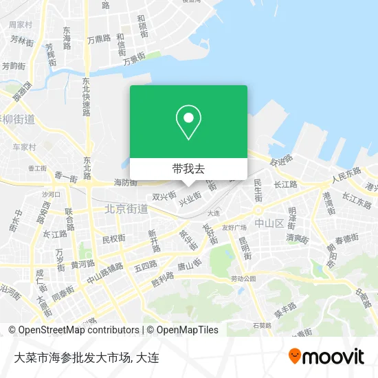 大菜市海参批发大市场地图