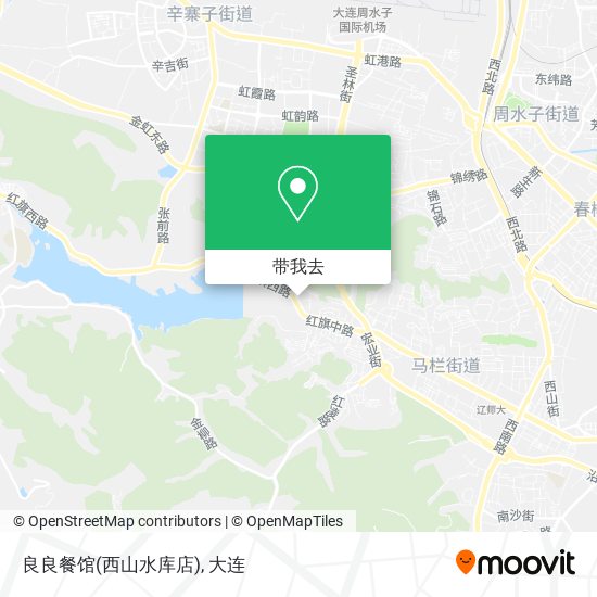 良良餐馆(西山水库店)地图