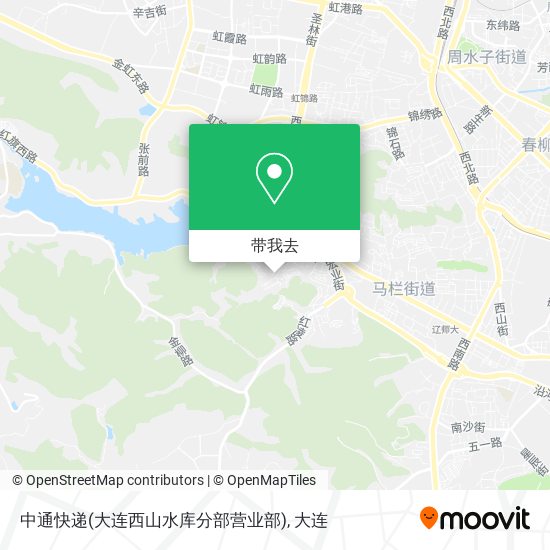 中通快递(大连西山水库分部营业部)地图