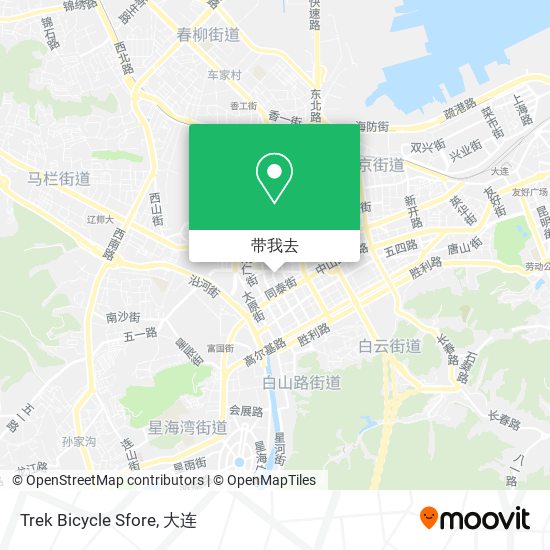 Trek Bicycle Sfore地图