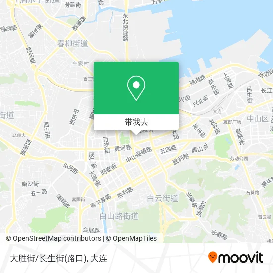 大胜街/长生街(路口)地图