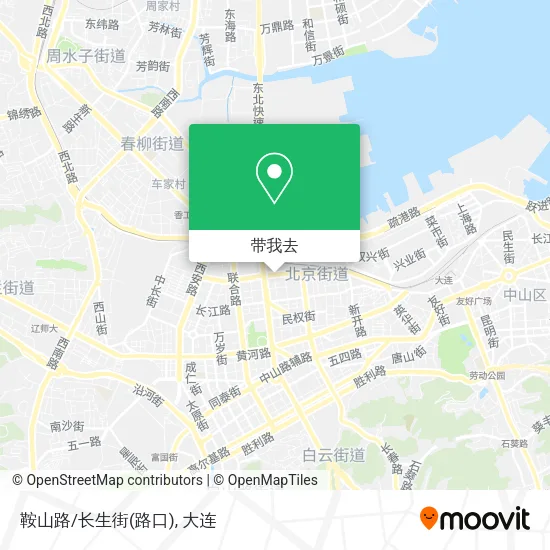 鞍山路/长生街(路口)地图
