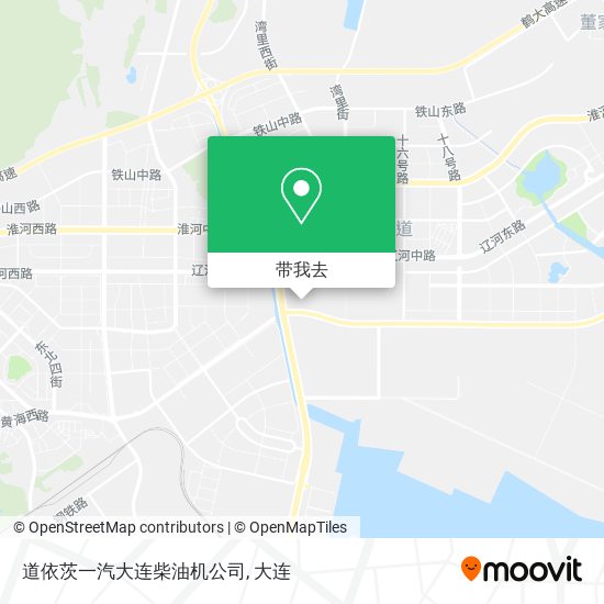 道依茨一汽大连柴油机公司地图