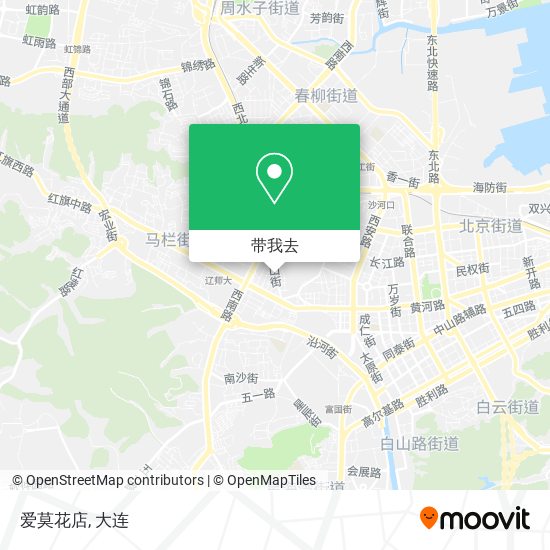 爱莫花店地图