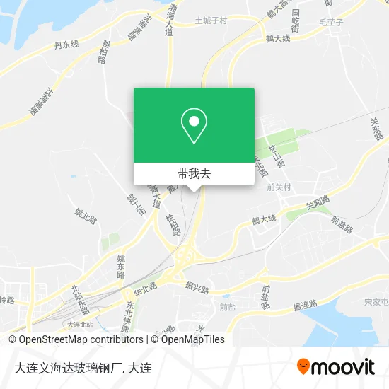 大连义海达玻璃钢厂地图