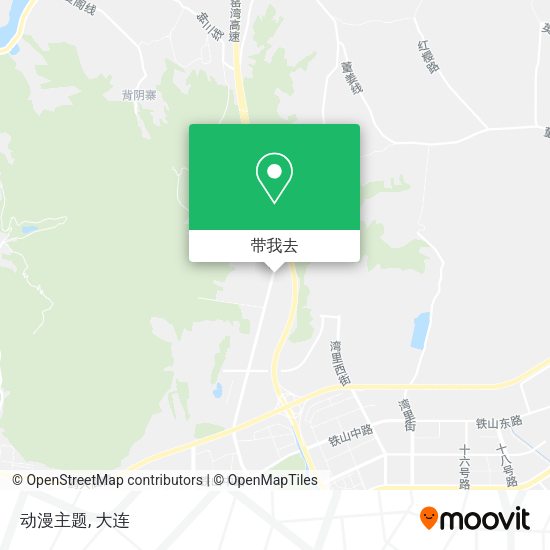 动漫主题地图