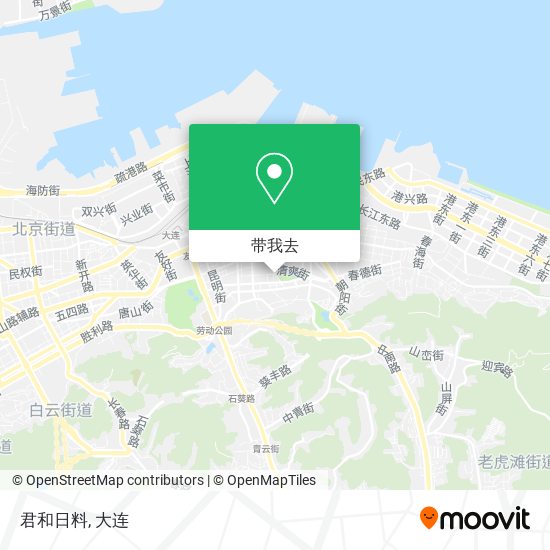 君和日料地图