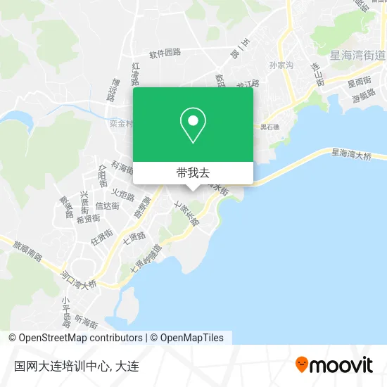 国网大连培训中心地图