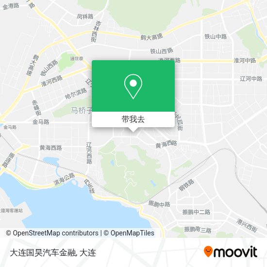 大连国昊汽车金融地图