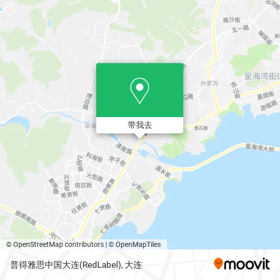 普得雅思中国大连(RedLabel)地图