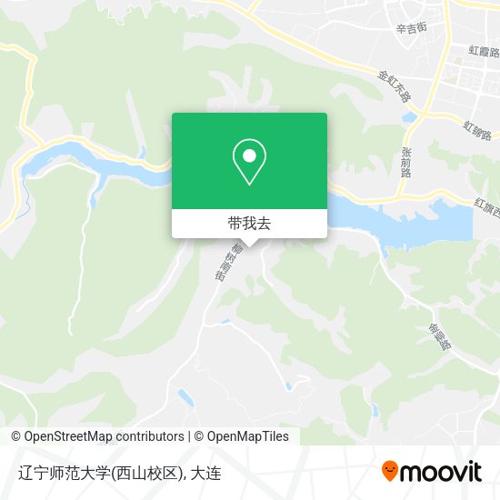 辽宁师范大学(西山校区)地图