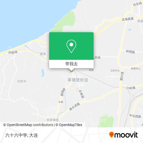 六十六中学地图