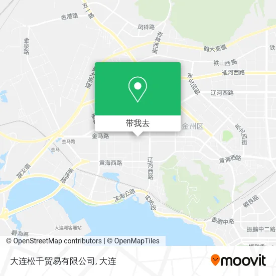 大连松千贸易有限公司地图